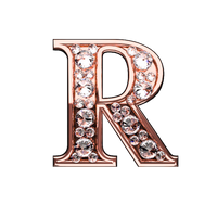 Letter R (Diamond)