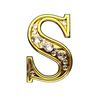Letter S (Diamond)