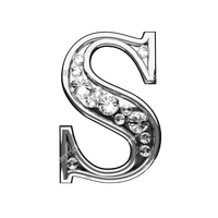Letter S (Diamond)