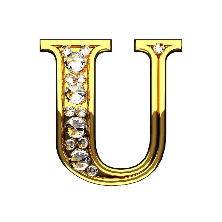 Letter U (Diamond)
