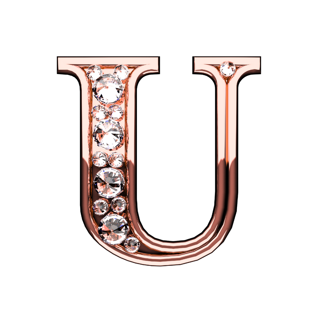 Letter U (Diamond)