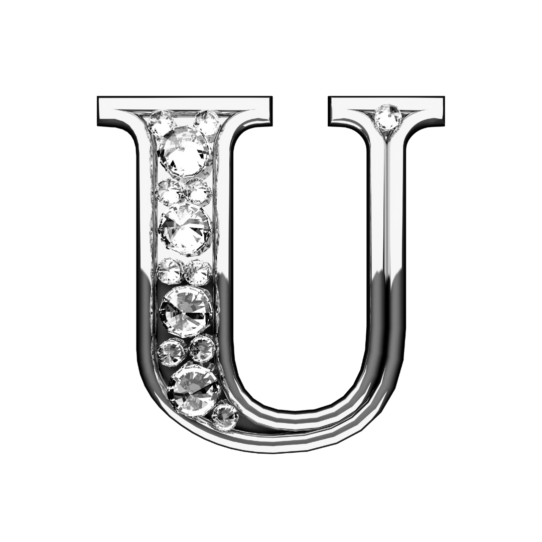 Letter U (Diamond)