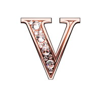 Letter V (Diamond)