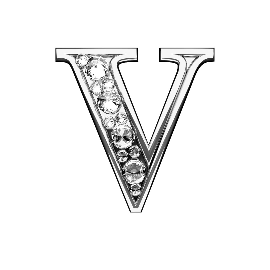 Letter V (Diamond)