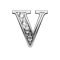 Letter V (Diamond)