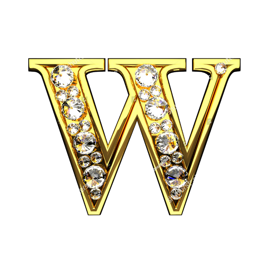 Letter W (Diamond)