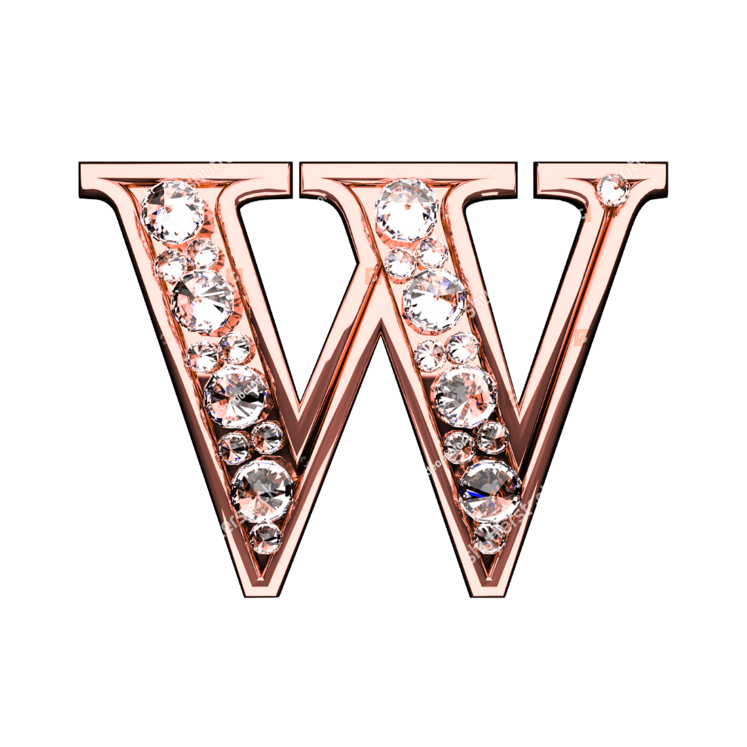 Letter W (Diamond)