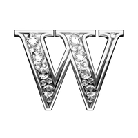 Letter W (Diamond)