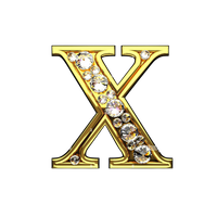 Letter X (Diamond)