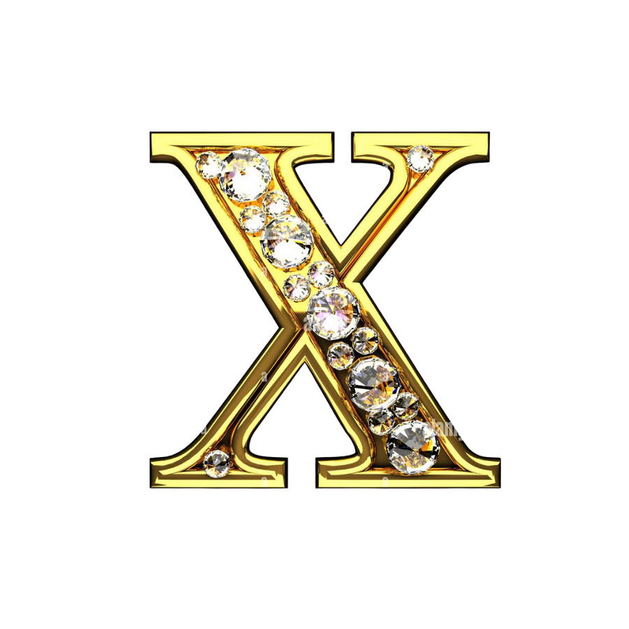 Letter X (Diamond)