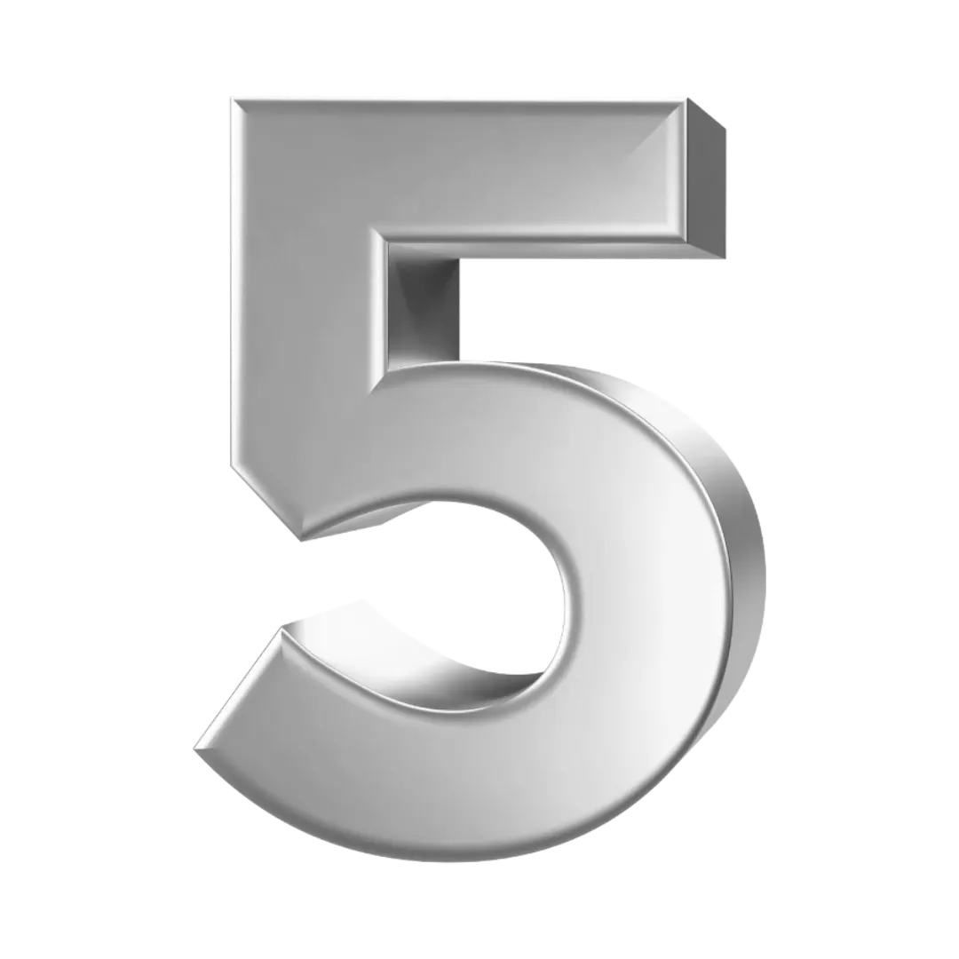 Number 5 (Plain)