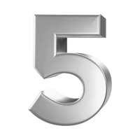 Number 5 (Plain)