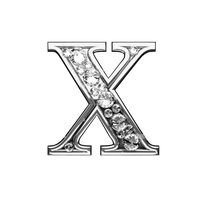 Letter X (Diamond)