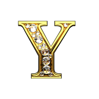 Letter Y (Diamond)