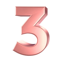 Number 3 (Plain)