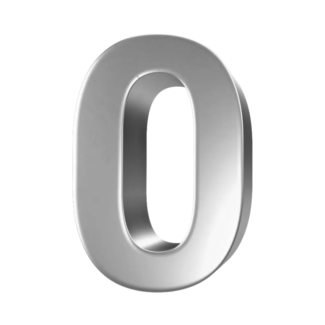 Number 0 (Plain)