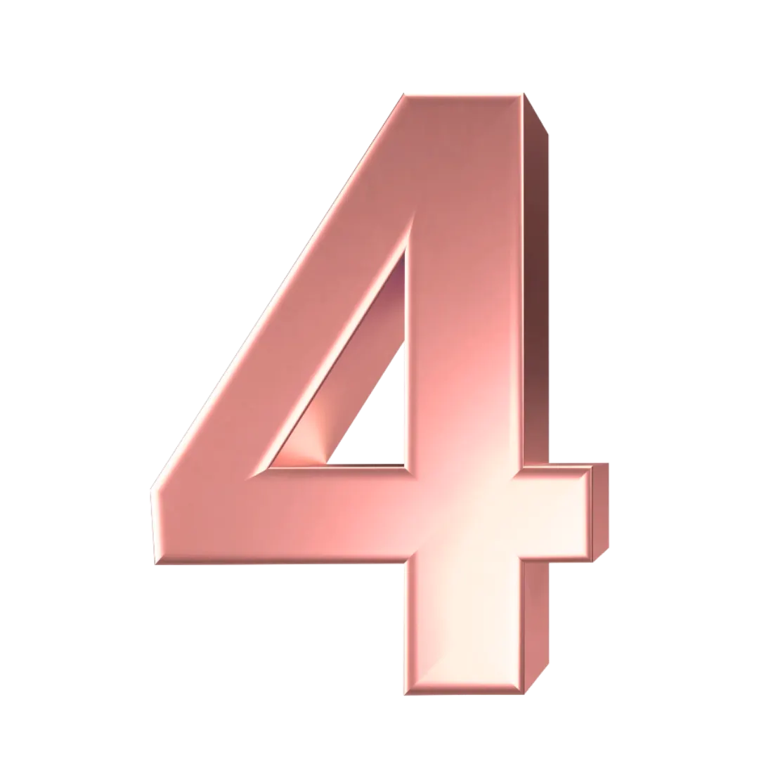 Number 4 (Plain)