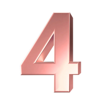 Number 4 (Plain)