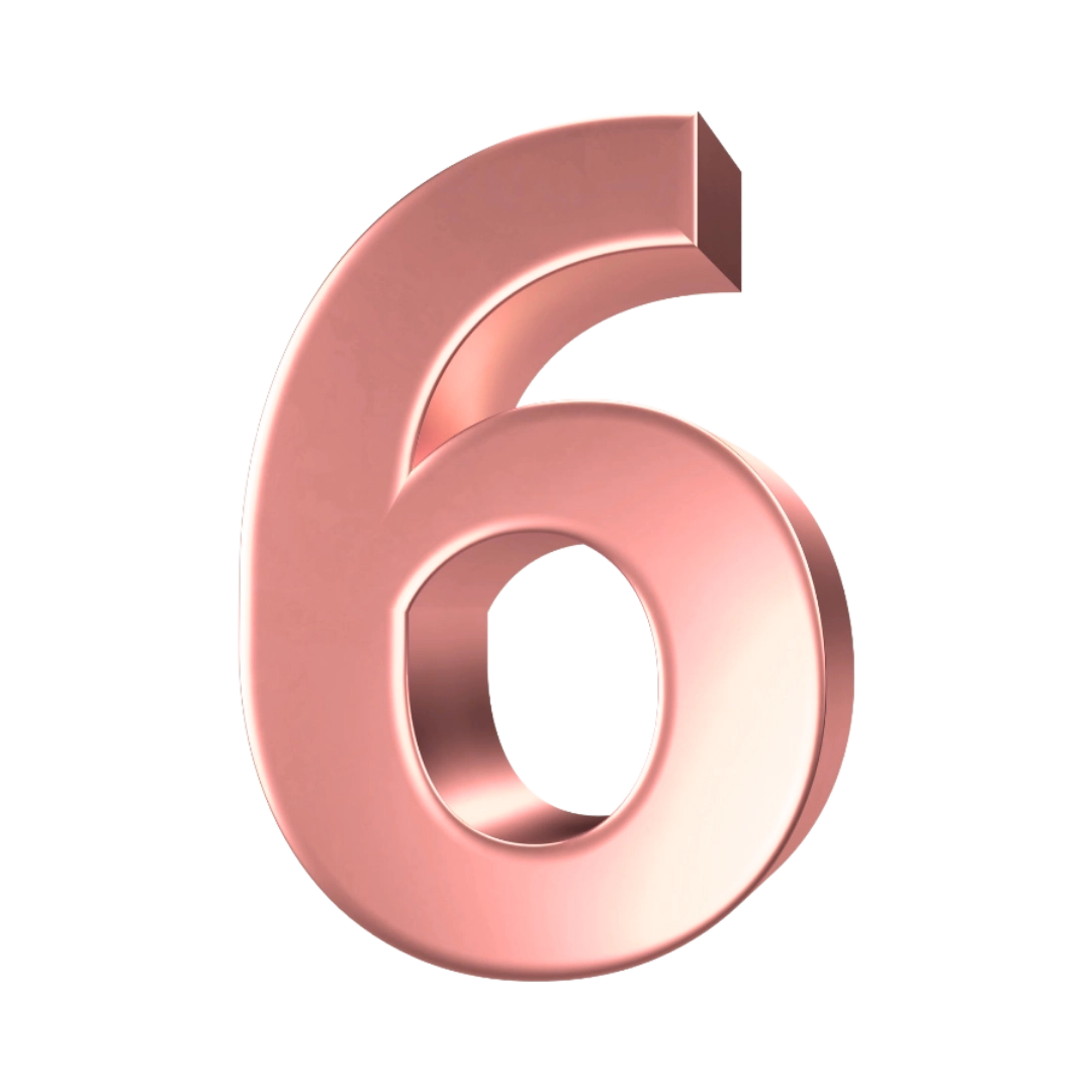 Number 6 (Plain)