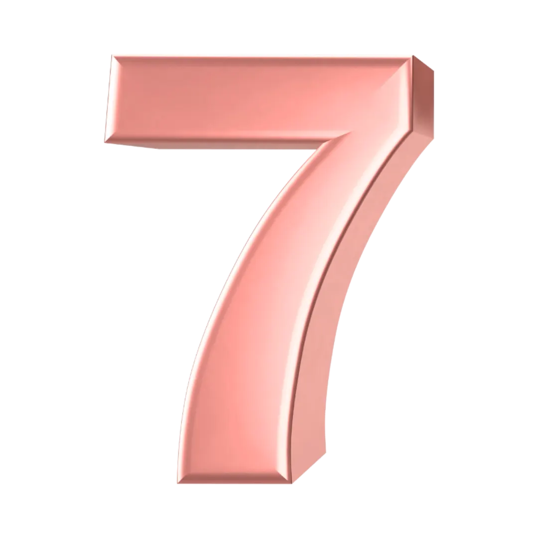 Number 7 (Plain)