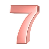Number 7 (Plain)