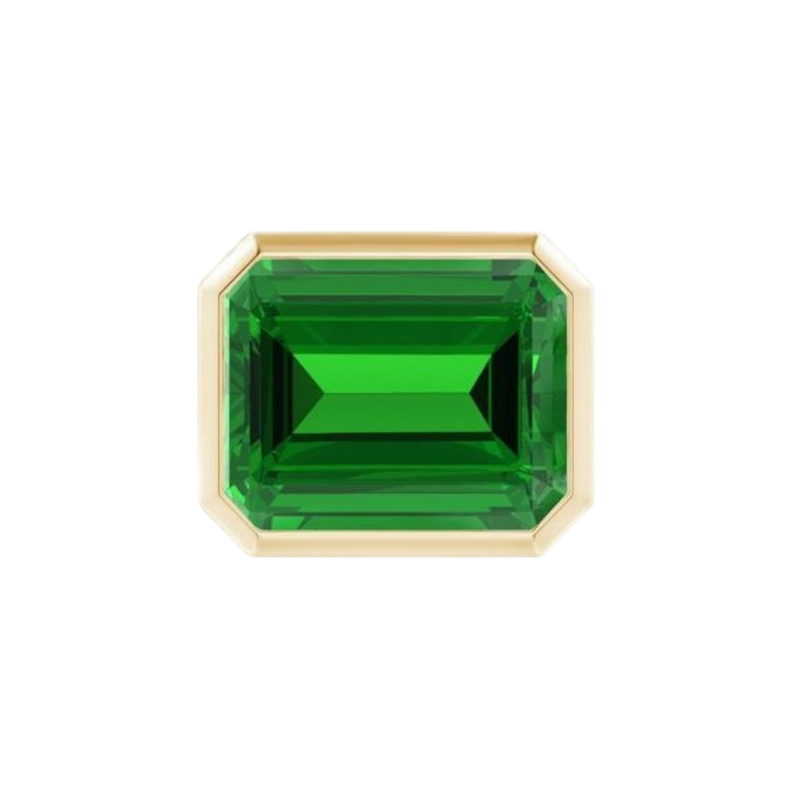 Large Bezel Emerald (Stone)