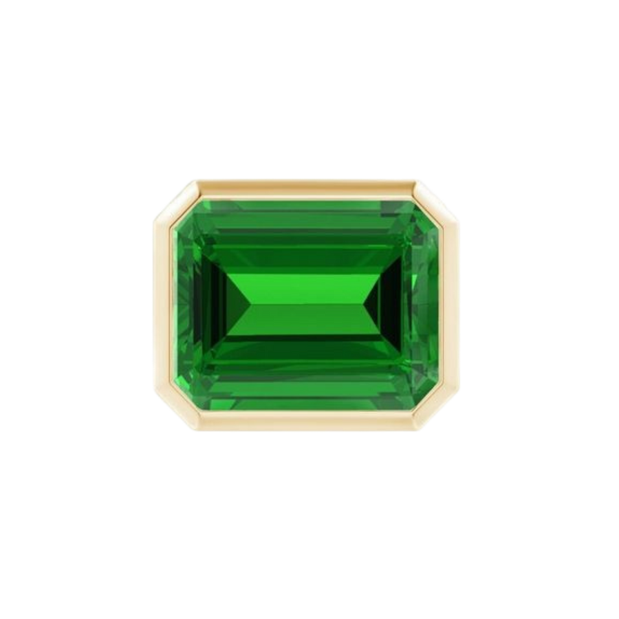Large Bezel Emerald (Stone)