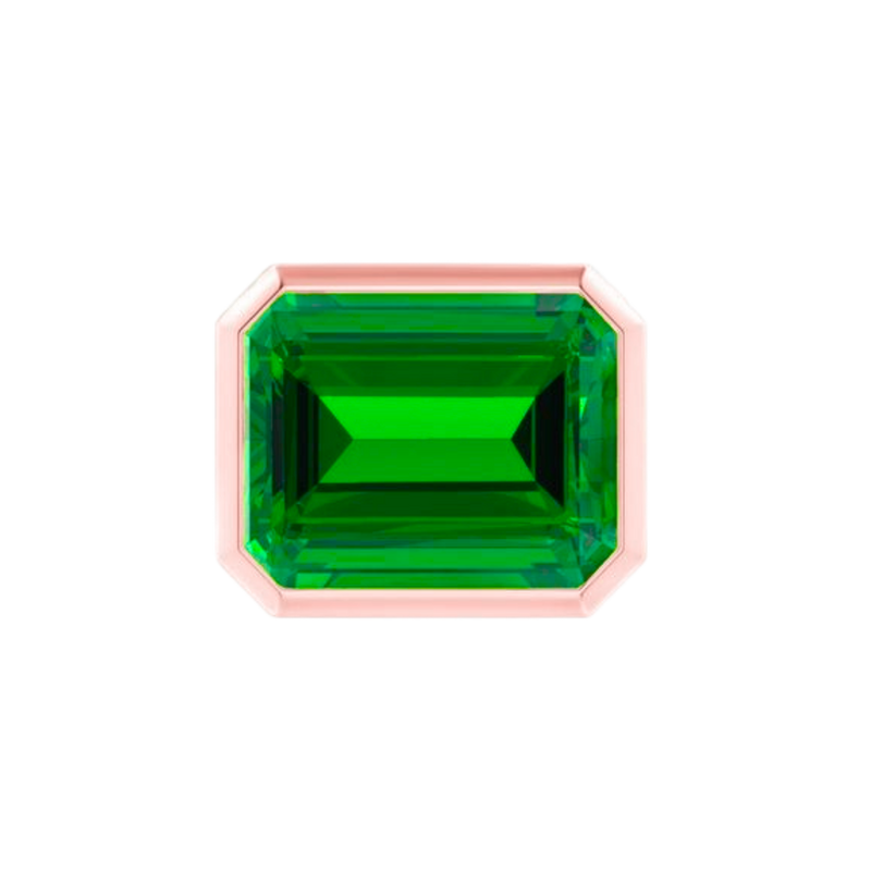 Large Bezel Emerald (Stone)