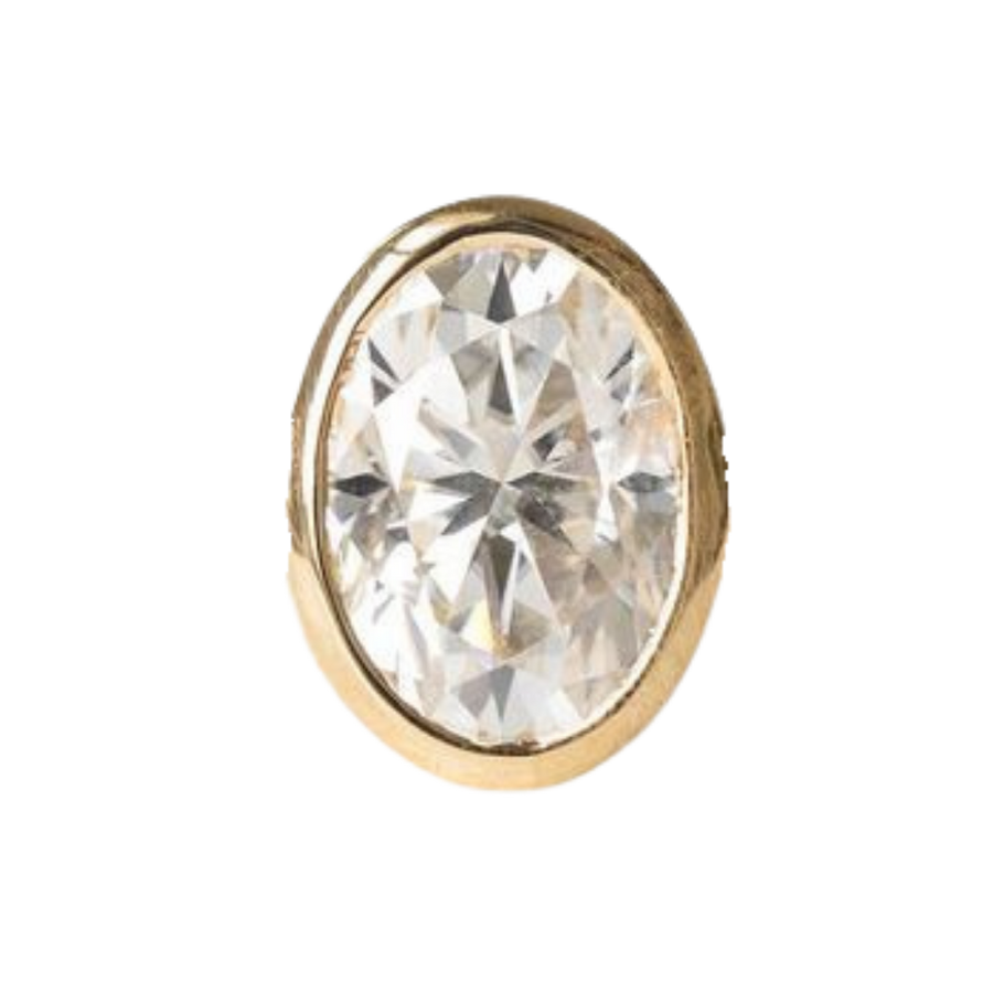 Large Bezel Oval (Stone)