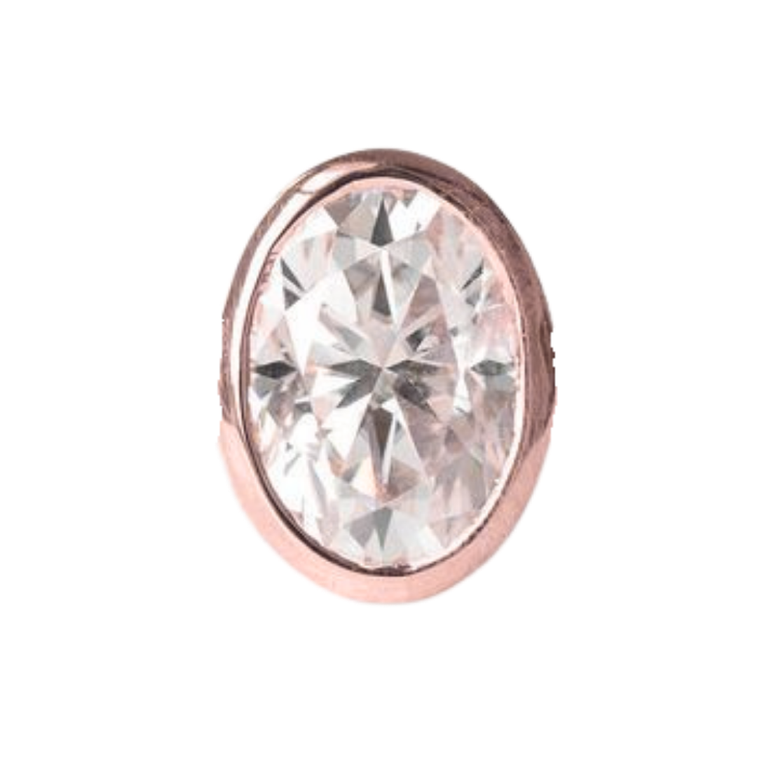 Large Bezel Oval (Stone)