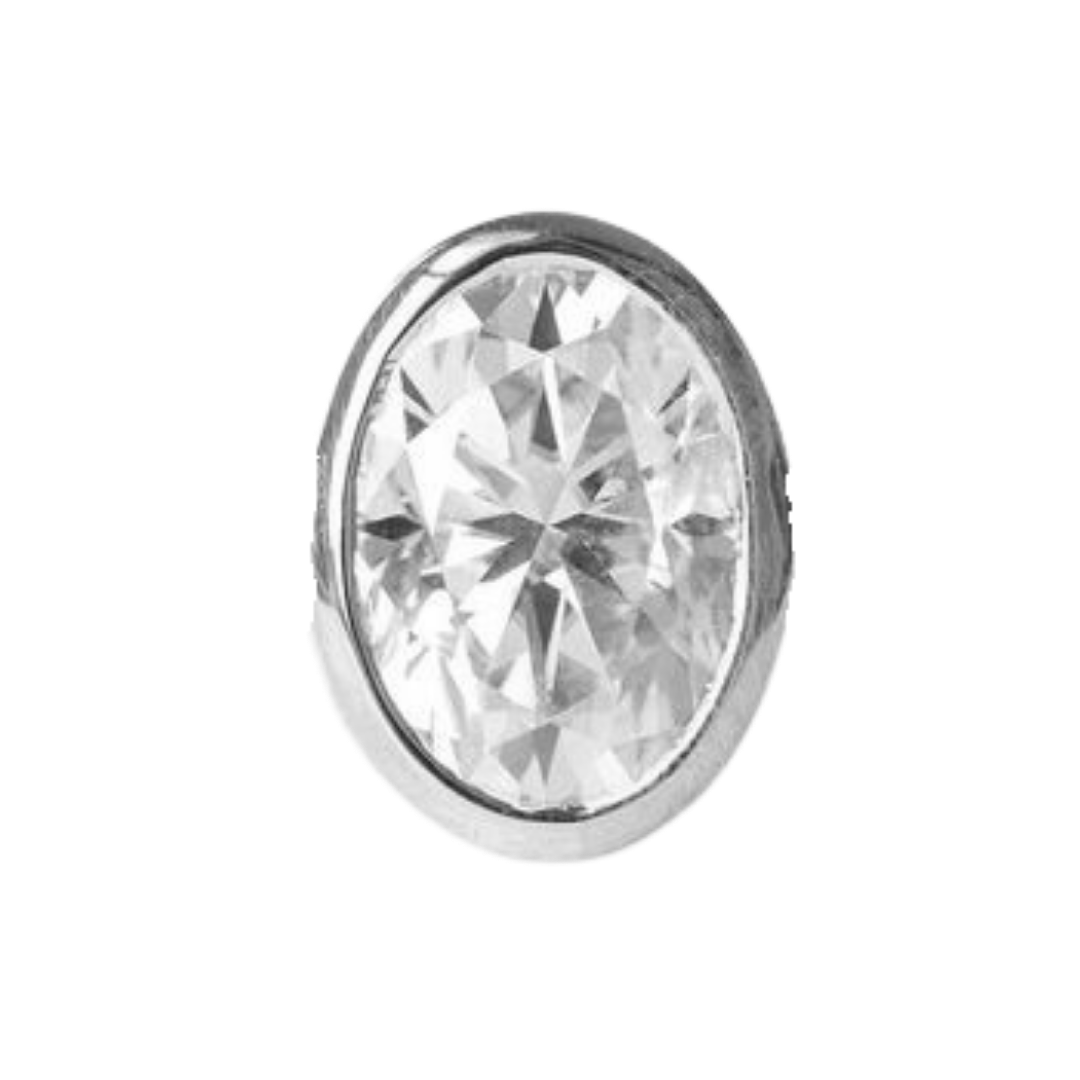 Large Bezel Oval (Stone)