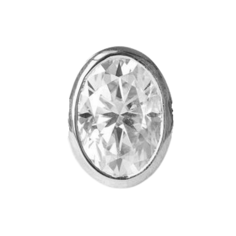 Large Bezel Oval (Stone)