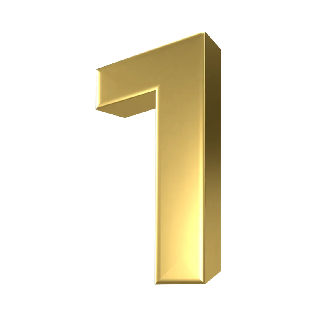 Number 1 (Plain)