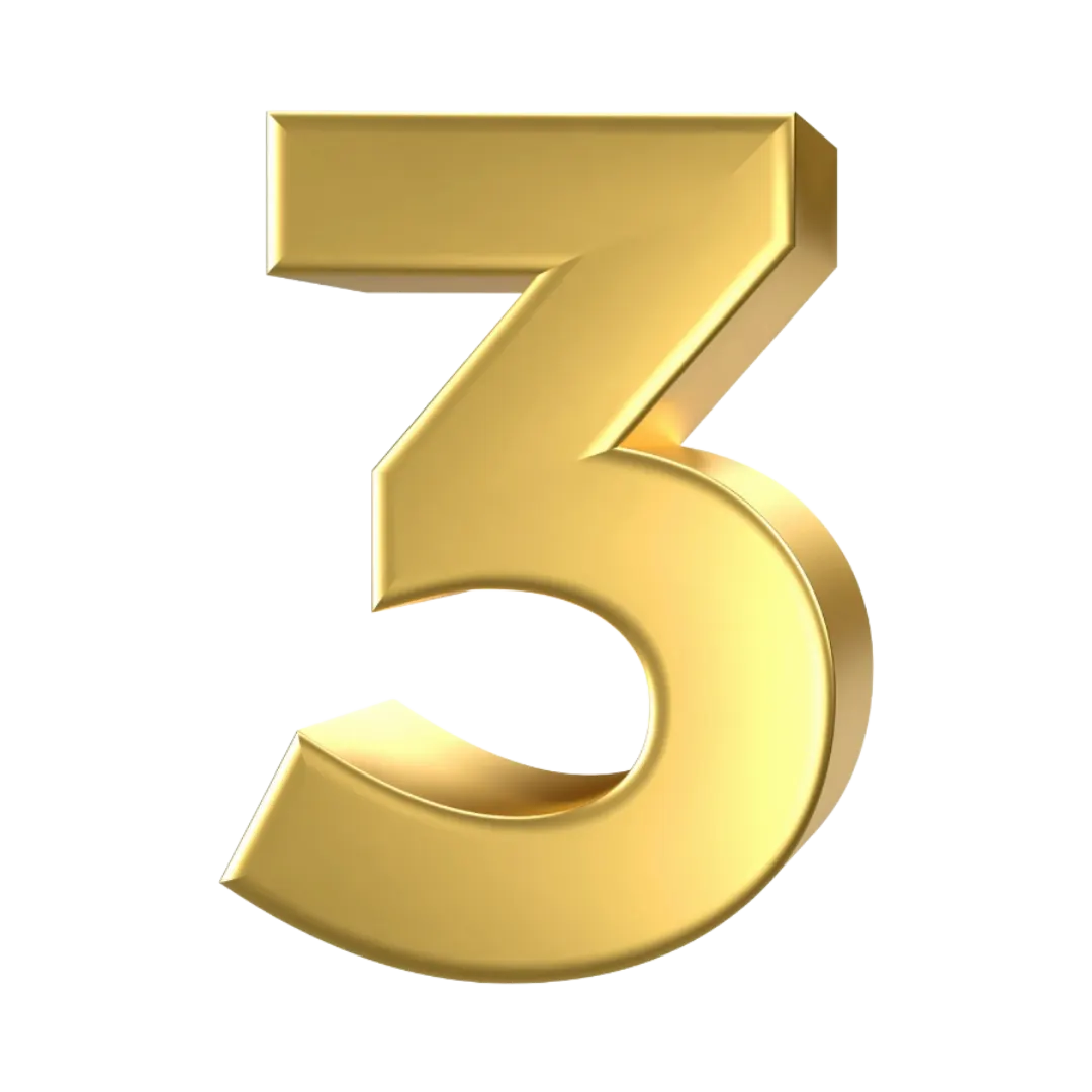 Number 3 (Plain)