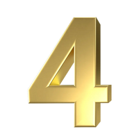 Number 4 (Plain)