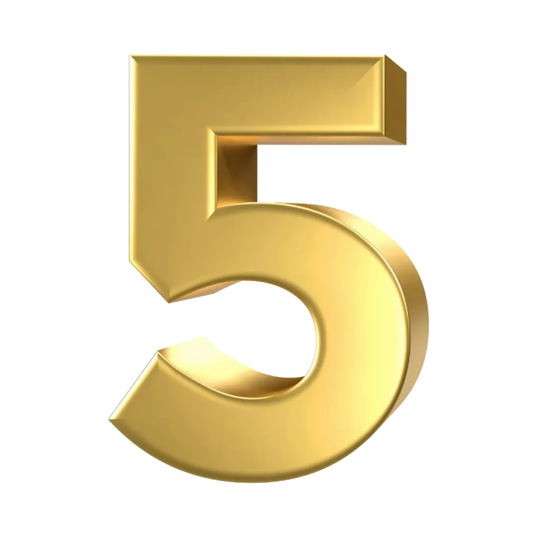 Number 5 (Plain)