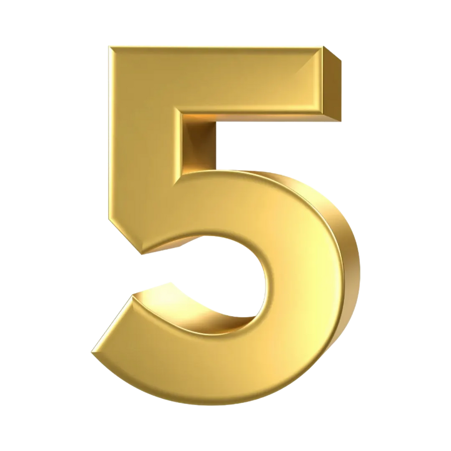 Number 5 (Plain)