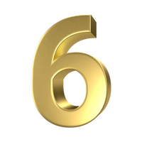 Number 6 (Plain)