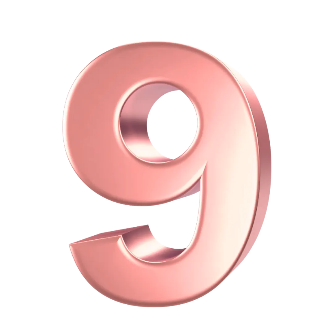 Number 9 (Plain)