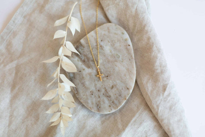 Mini Cross Necklace
