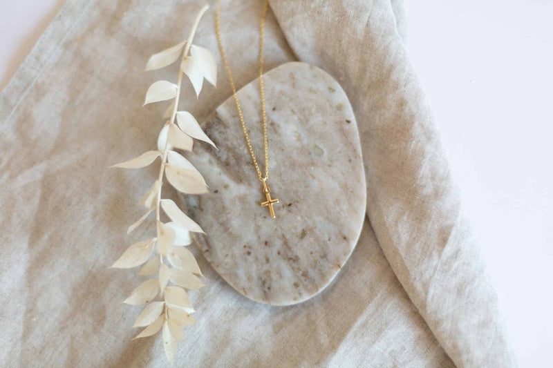 Mini Cross Necklace