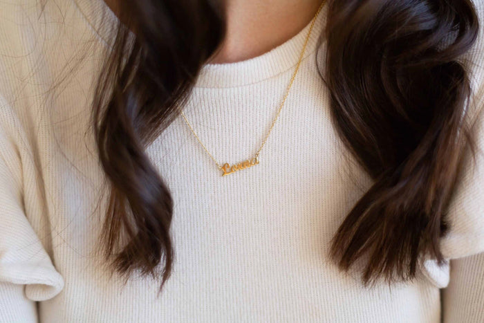 Standard Name Necklace