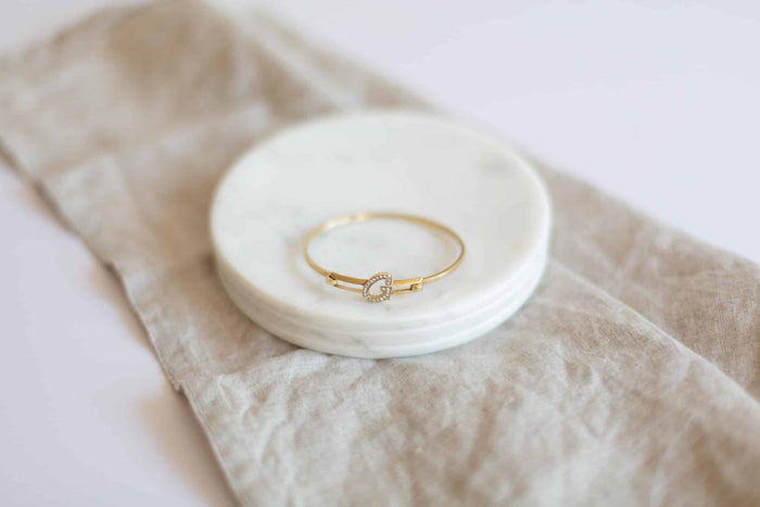 Initial Cuff Bracelet