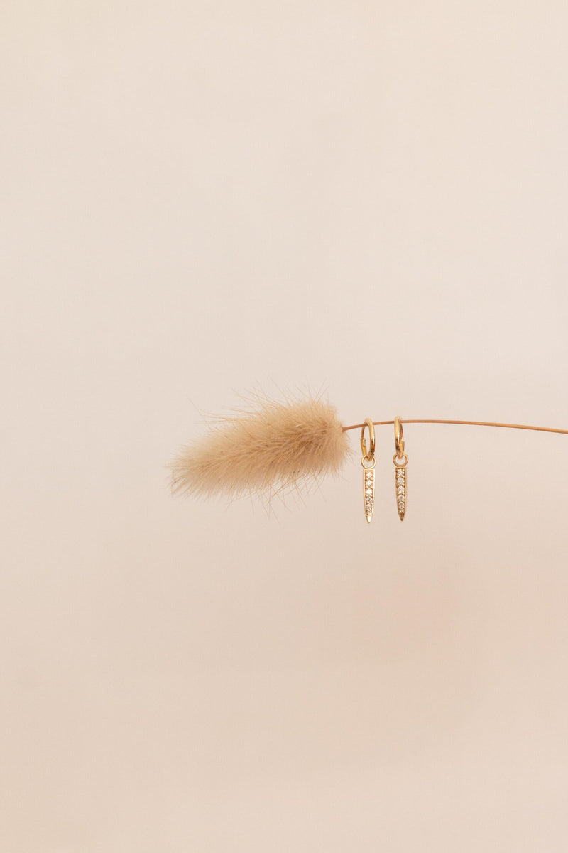 Mykonos Dagger Earrings