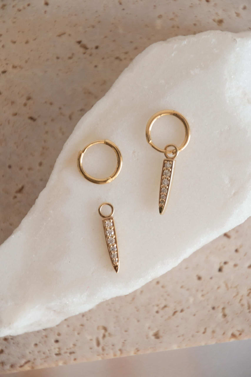 Mykonos Dagger Earrings