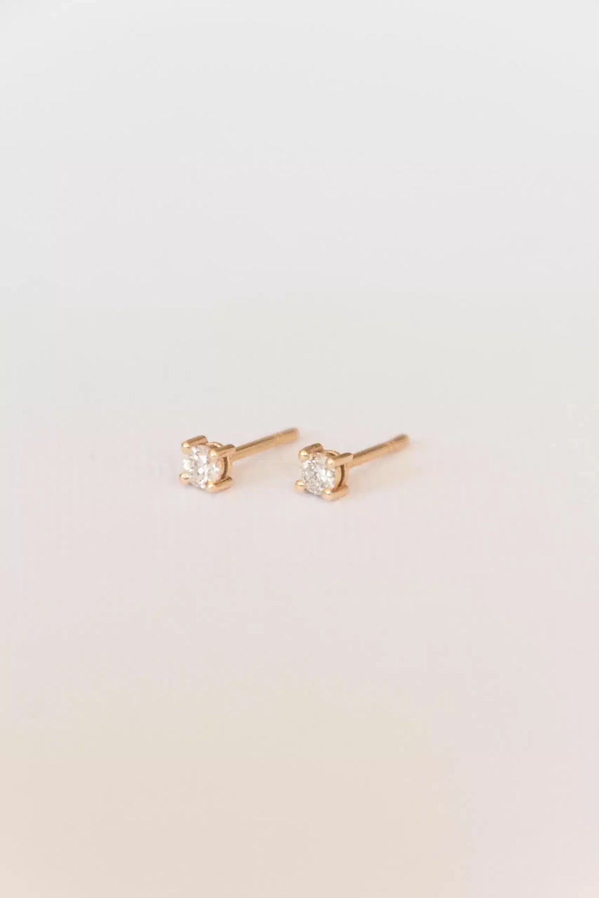 Dainty Diamond Studs