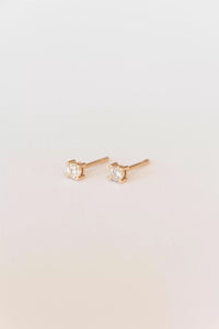 Dainty Diamond Studs