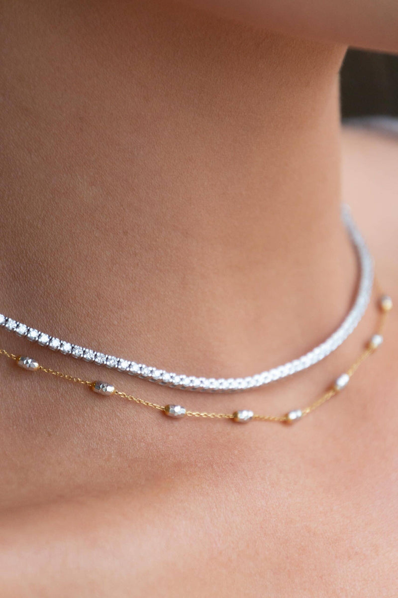 6ct Classic Tennis Necklace