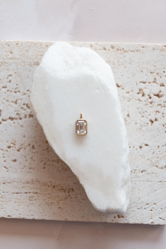The Bezel Emerald Pendant