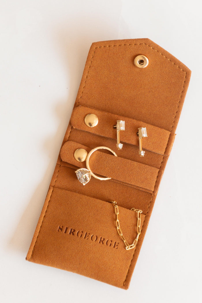 Mini Lux Jewellery Pouch